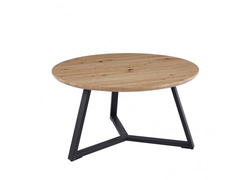 ALEX SONOMA OAK Φ80Χ41εκ. ΤΡΑΠΕΖΙ ΣΑΛΟΝΙΟΥ