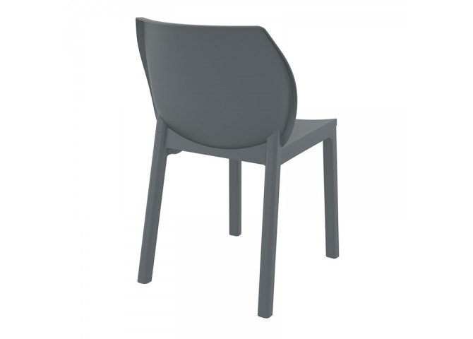 NORA DARK GREY ΚΑΡΕΚΛΑ ΠΟΛ/ΝΙΟΥ 51X59X80εκ.