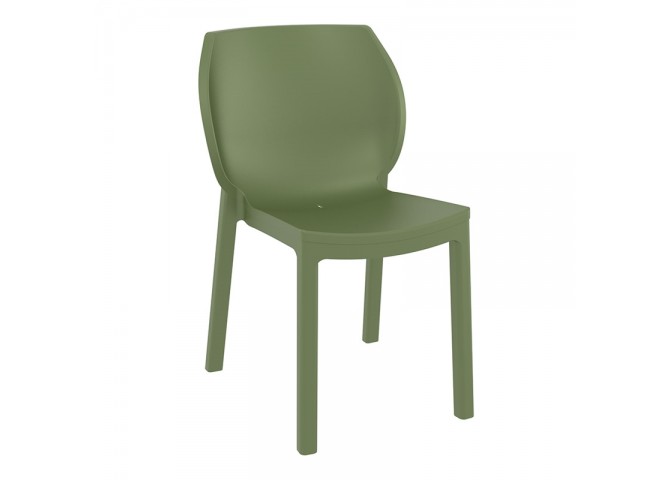 NORA OLIVE GREEN ΚΑΡΕΚΛΑ ΠΟΛ/ΝΙΟΥ 51X59X80εκ.