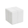 ENZO WHITE PU ΣΚΑΜΠΟ 31X31X31εκ.