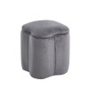 FIONA ΣΚΑΜΠΟ VELVET GREY ΜΕ ΑΠΟΘ. ΧΩΡΟ 30X30X34εκ.