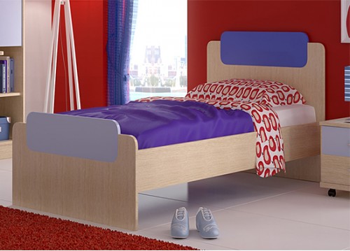 Παιδικό κρεβάτι μονό για στρώμα 90x190