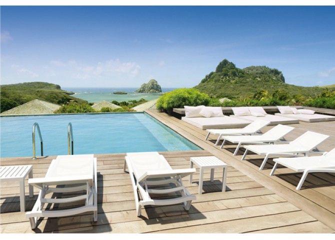 Βοηθητικό τραπέζι ocean white 45x45x45