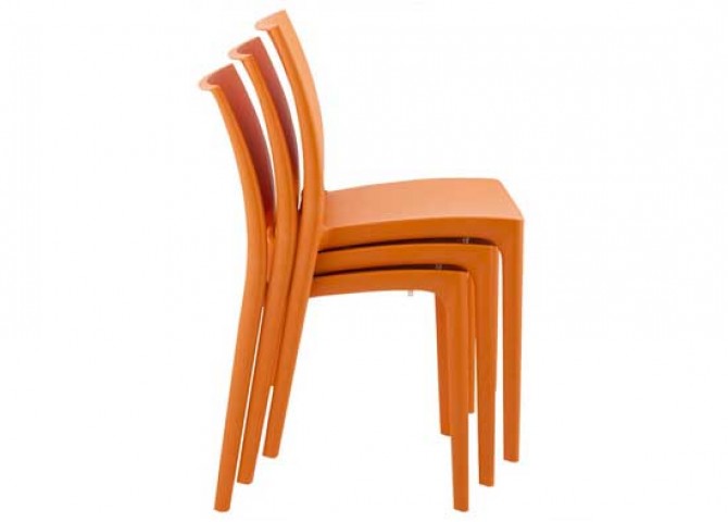 Καρέκλα Maya orange
